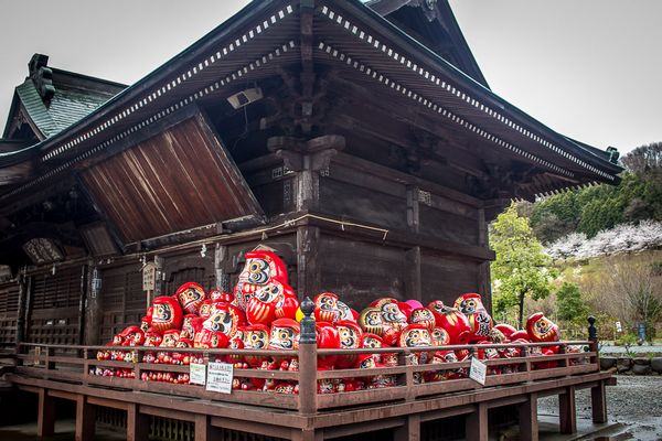 Templo Syorinzan Darumaji em Takasaki